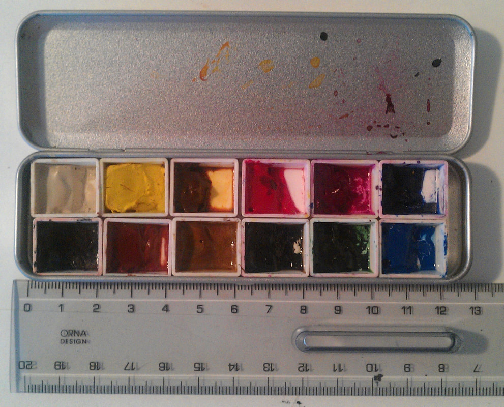 Jane Blundell - The Ultimate Mixing Palette - Daniel Smith Watercolor Paint  Set - 14 Colors